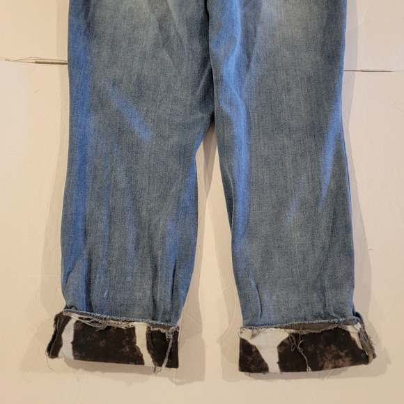 Judy Blue Boyfriend Capri Fit Jeans Womens 11/30 Measures 32x24 Light Wash Pants - Picture 5 of 8